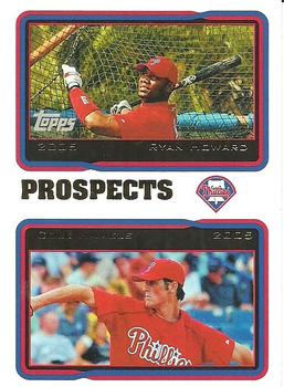 2010 Topps - The Cards Your Mom Threw Out #CMT-54 Ryan Howard / Cole Hamels Front