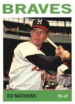 2010 Topps - The Cards Your Mom Threw Out #CMT71 Eddie Mathews Front