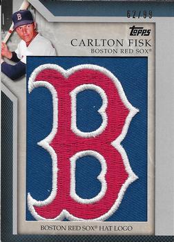 2010 Topps - Manufactured Hat Logo Patch #MHR-114 Carlton Fisk Front