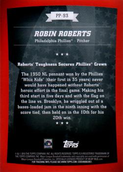 2010 Topps - Peak Performance #PP-93 Robin Roberts Back