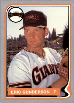1987 Pacific Everett Giants #13 Eric Gunderson Front