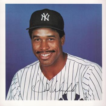 1983 New York Yankees Photo Album #NNO Dave Winfield Front