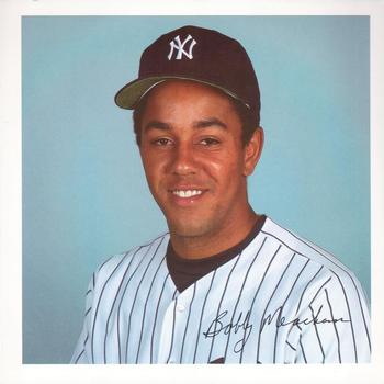 1984 New York Yankees Photo Album #NNO Bobby Meacham Front