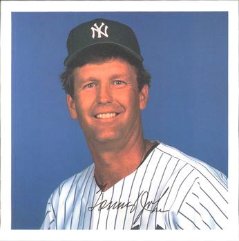 1982 New York Yankees Photo Album #NNO Tommy John Front