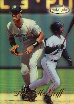 1998 Topps Gold Label - Class 1 Black Label One to One #32 Fred McGriff Front