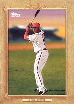 2010 Topps - Turkey Red #TR6 Justin Upton Front