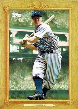 2010 Topps - Turkey Red #TR85 Lou Gehrig Front