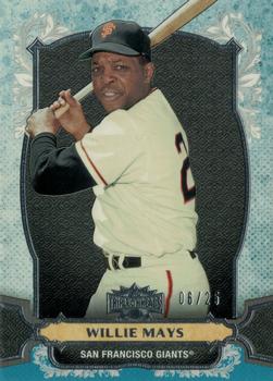 2014 Topps Triple Threads - Sapphire #27 Willie Mays Front