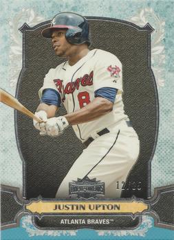 2014 Topps Triple Threads - Sapphire #54 Justin Upton Front