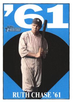 2010 Topps Heritage - Ruth Chase '61 #61BR12 Babe Ruth Front