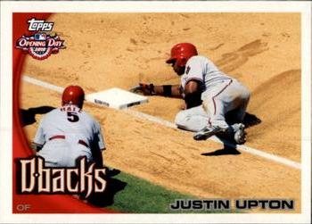 2010 Topps Opening Day #67 Justin Upton Front