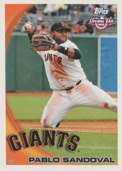 2010 Topps Opening Day #86 Pablo Sandoval Front