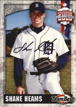 2000 Team Best Rookies - Autographs #NNO Shane Heams Front