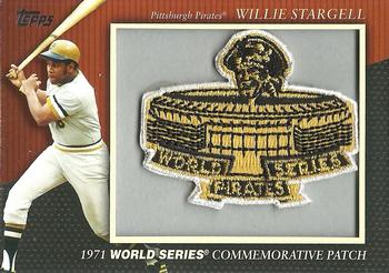 2010 Topps - Manufactured Commemorative Patch #MCP-25 Willie Stargell Front