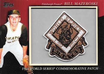 2010 Topps - Manufactured Commemorative Patch #MCP70 Bill Mazeroski Front