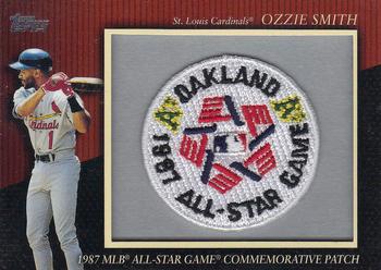 2010 Topps - Manufactured Commemorative Patch #MCP85 Ozzie Smith Front