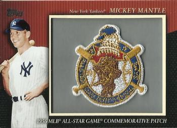 2010 Topps - Manufactured Commemorative Patch #MCP90 Mickey Mantle Front