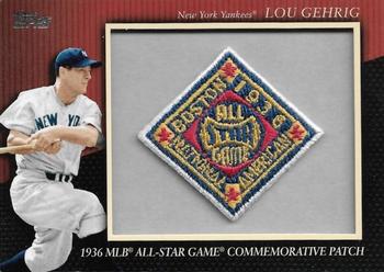 2010 Topps - Manufactured Commemorative Patch #MCP92 Lou Gehrig Front