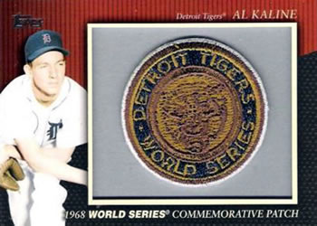 2010 Topps - Manufactured Commemorative Patch #MCP-22 Al Kaline Front