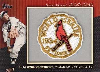 2010 Topps - Manufactured Commemorative Patch #MCP-5 Dizzy Dean Front