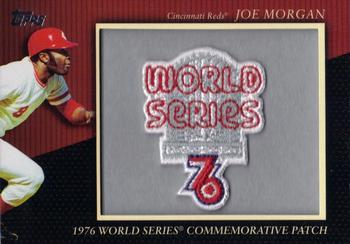2010 Topps - Manufactured Commemorative Patch #MCP72 Joe Morgan Front
