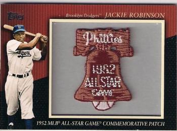 2010 Topps - Manufactured Commemorative Patch #MCP91 Jackie Robinson Front