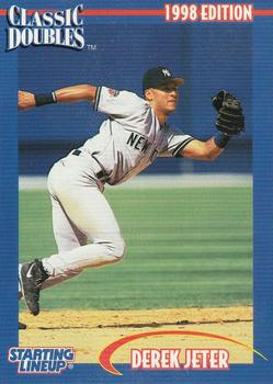 1998 Kenner Starting Lineup Cards Classic Doubles #NNO Derek Jeter Front