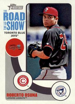 2014 Topps Heritage Minor League - The Road to the Show #RTTS-RO Roberto Osuna Front