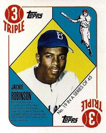 2010 Topps - 1951 Blue Back #19 Jackie Robinson Front