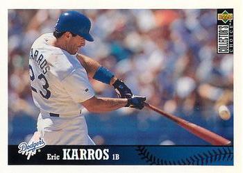 1997 Collector's Choice Los Angeles Dodgers #LA4 Eric Karros Front
