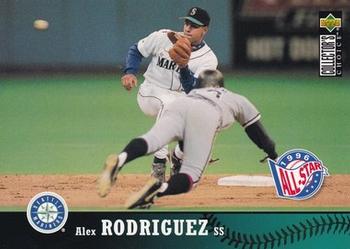 1997 Collector's Choice Seattle Mariners #SM6 Alex Rodriguez Front