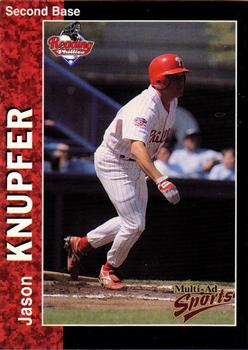 1998 Multi-Ad Reading Phillies #14 Jason Knupfer Front