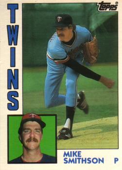 1984 Topps Traded #110T Mike Smithson Front