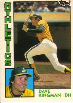 1984 Topps Traded #63T Dave Kingman Front