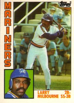 1984 Topps Traded #79T Larry Milbourne Front