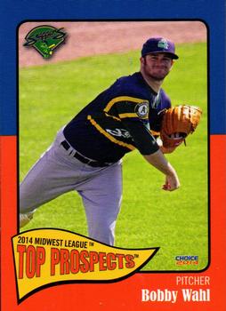 2014 Choice Midwest League Top Prospects #01 Bobby Wahl Front