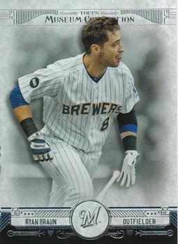 2015 Topps Museum Collection #84 Ryan Braun Front