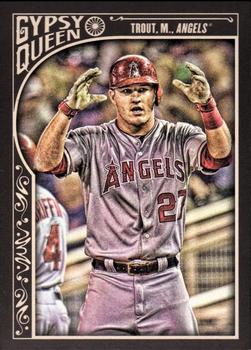 2015 Topps Gypsy Queen #1 Mike Trout Front