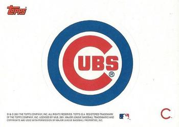 2002 Topps - Team Logo Stickers #NNO Chicago Cubs Front