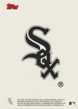 2002 Topps - Team Logo Stickers #NNO Chicago White Sox Front