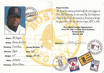 1997 Pinnacle - Passport to the Majors #7 Mo Vaughn Front