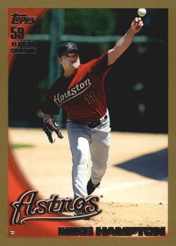2010 Topps - Gold #71 Mike Hampton Front