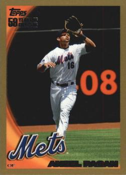 2010 Topps - Gold #314 Angel Pagan Front