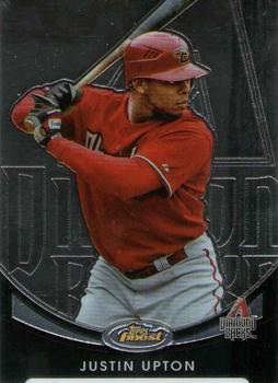 2010 Finest #40 Justin Upton Front