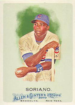 2010 Topps Allen & Ginter #249 Alfonso Soriano Front
