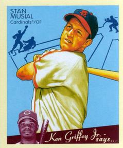 2008 Upper Deck Goudey - Mini Red Backs #230 Stan Musial Front