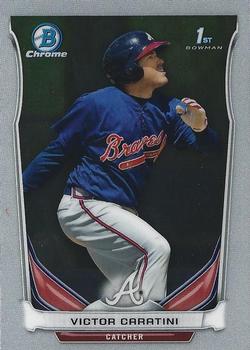 2014 Bowman Chrome - Prospects #BCP90 Victor Caratini Front