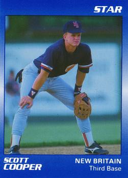 1989 Star New Britain Red Sox - Platinum #3 Scott Cooper Front