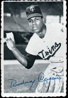 1969 Topps - Deckle #12 Rod Carew Front