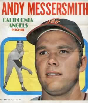 1970 Topps - Posters #9 Andy Messersmith Front